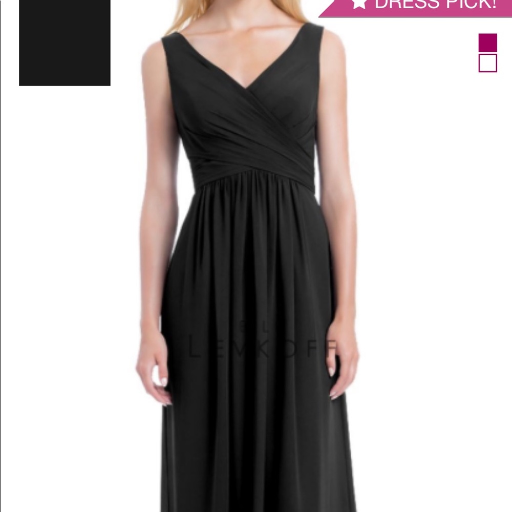 Black gown. Worn one night. Perfect condition